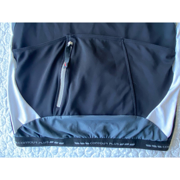 De Marchi Cycling Jerseys Made in Italy Bundle of Two Shirts, Black, Blue Medium - Picture 7 of 16